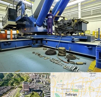 لوازم یدکی جرثقیل در شمال تهران 