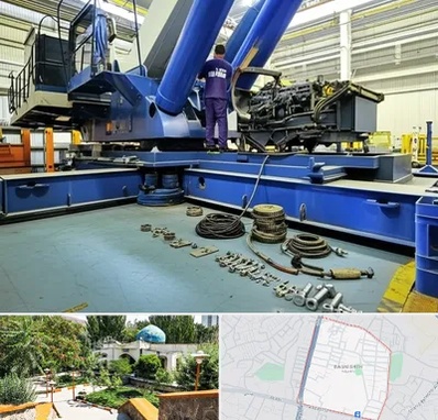 لوازم یدکی جرثقیل در باغمیشه تبریز 