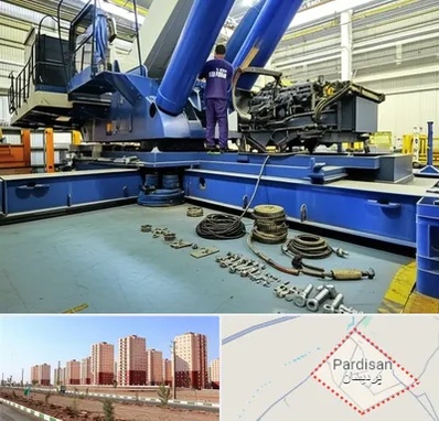 لوازم یدکی جرثقیل در پردیسان قم 