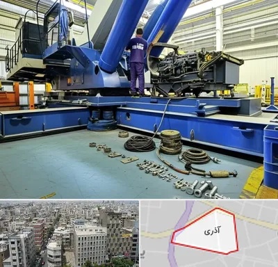 لوازم یدکی جرثقیل در آذری
