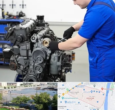 لوازم یدکی پرکینز در گلستان اهواز 