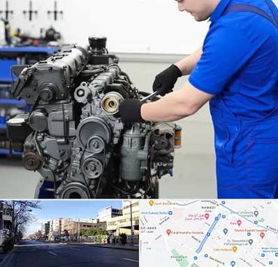 لوازم یدکی پرکینز در خیابان ملاصدرا شیراز 