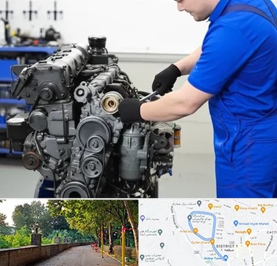 لوازم یدکی پرکینز در بلوار گیلان رشت 