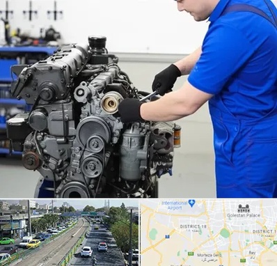 لوازم یدکی پرکینز در جنوب تهران 