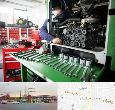 لوازم یدکی تراکتور در میدان خراسان