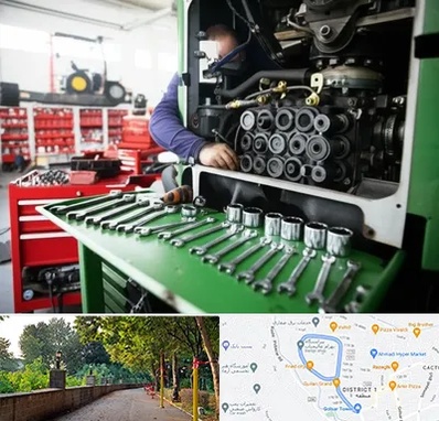 لوازم یدکی تراکتور در فلکه گاز رشت 