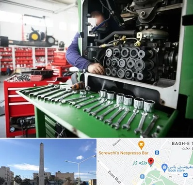 لوازم یدکی تراکتور در فلکه گاز شیراز 