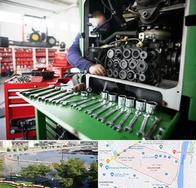 لوازم یدکی تراکتور در گلستان اهواز 