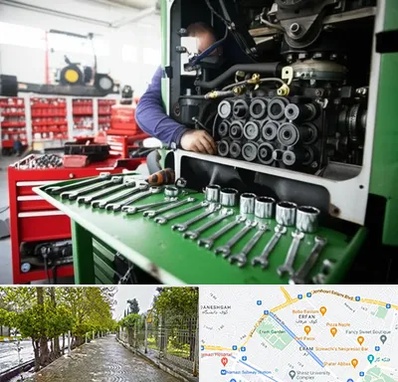 لوازم یدکی تراکتور در خیابان ارم شیراز 