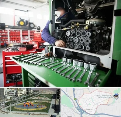 لوازم یدکی تراکتور در مرزداران تبریز 