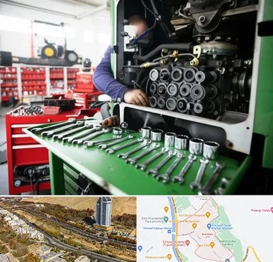 لوازم یدکی تراکتور در خیابان نیایش شیراز 