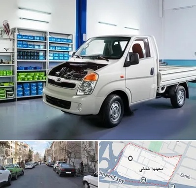 لوازم یدکی خاور در مجیدیه شمالی