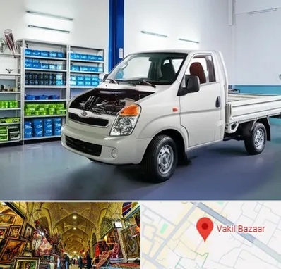 لوازم یدکی خاور در بازار وکیل شیراز