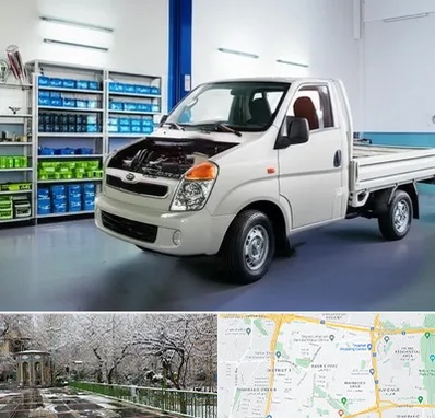 لوازم یدکی خاور در باغ فیض