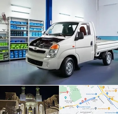 لوازم یدکی خاور در زرگری شیراز 