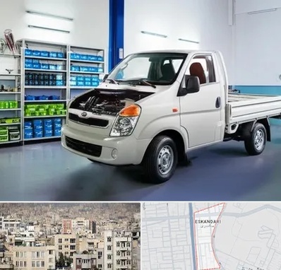 لوازم یدکی خاور در اسکندری 