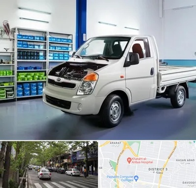 لوازم یدکی خاور در ظفر