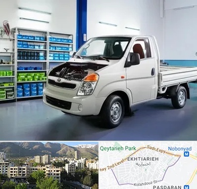 لوازم یدکی خاور در اختیاریه 