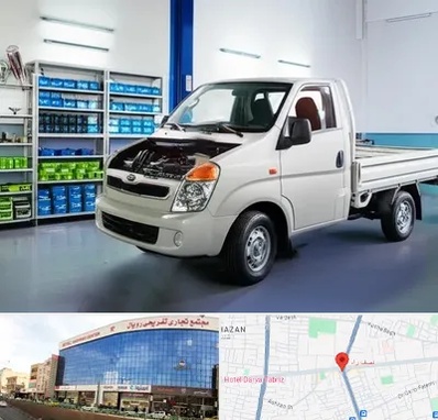 لوازم یدکی خاور در نصف راه تبریز 