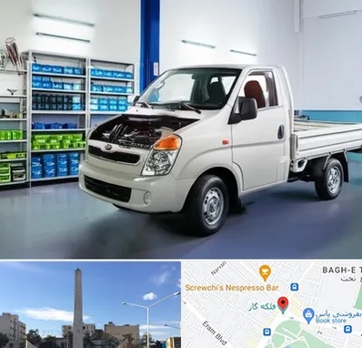 لوازم یدکی خاور در فلکه گاز شیراز 