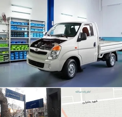 لوازم یدکی خاور در سی متری جی