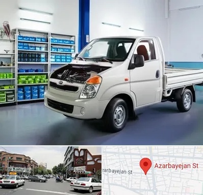 لوازم یدکی خاور در خیابان آذربایجان