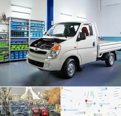 لوازم یدکی خاور در خیابان آزادی 