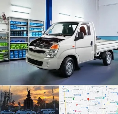 لوازم یدکی خاور در میدان حر 