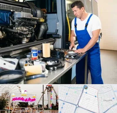 لوازم یدکی اتوبوس در پادادشهر اهواز 