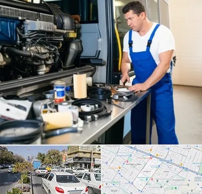 لوازم یدکی اتوبوس در مفتح مشهد 