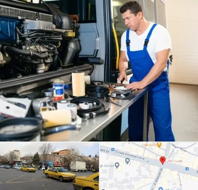 لوازم یدکی اتوبوس در شهناز تبریز 