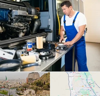 لوازم یدکی اتوبوس در فرهنگ شهر شیراز 