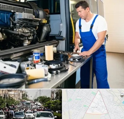 لوازم یدکی اتوبوس در سیدی مشهد 