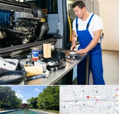 لوازم یدکی اتوبوس در هشت بهشت اصفهان 