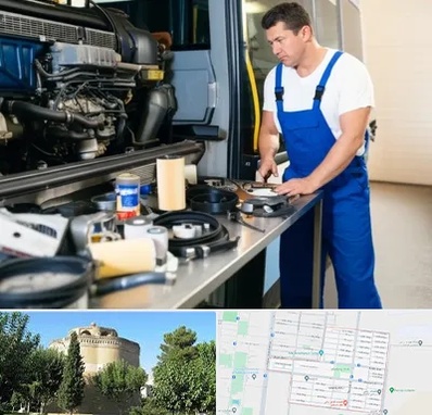 لوازم یدکی اتوبوس در مرداویج اصفهان 