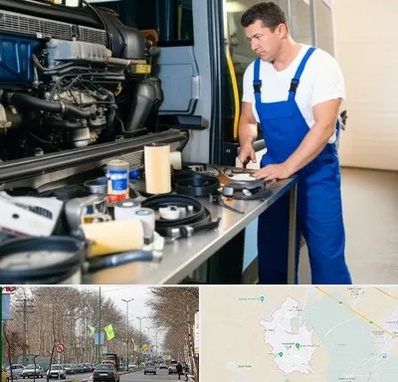 لوازم یدکی اتوبوس در نظرآباد کرج 