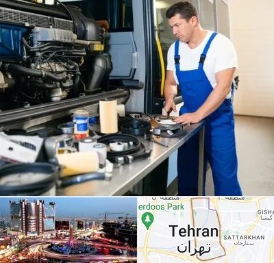 لوازم یدکی اتوبوس در صادقیه