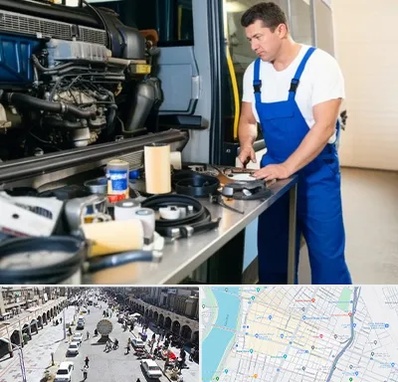 لوازم یدکی اتوبوس در نادری اهواز 