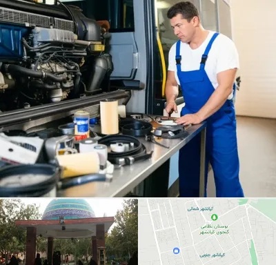 لوازم یدکی اتوبوس در کیانشهر