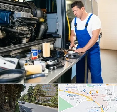 لوازم یدکی اتوبوس در مهرویلا کرج 