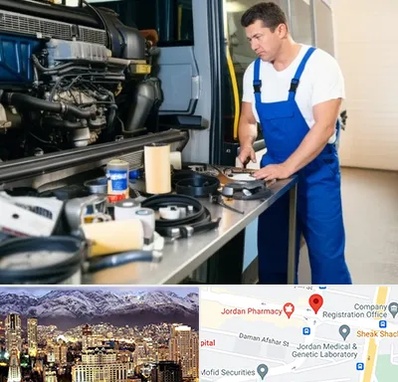 لوازم یدکی اتوبوس در جردن 