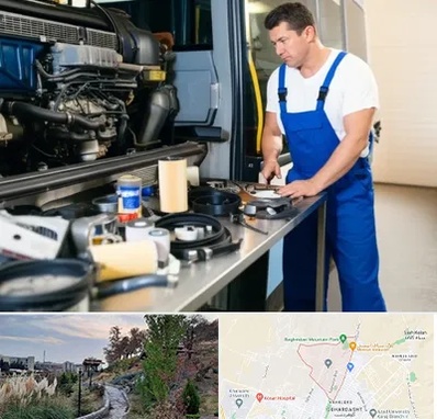 لوازم یدکی اتوبوس در باغستان کرج 