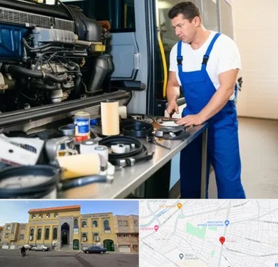 لوازم یدکی اتوبوس در زنبیل آباد قم 