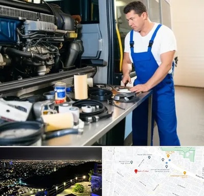 لوازم یدکی اتوبوس در هفت تیر مشهد 