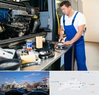 لوازم یدکی اتوبوس در ماهدشت کرج 