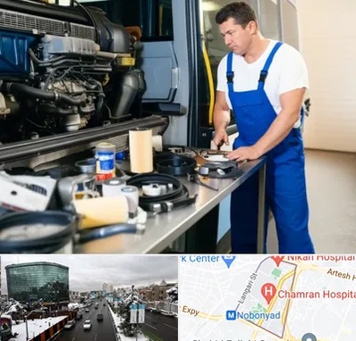 لوازم یدکی اتوبوس در اقدسیه