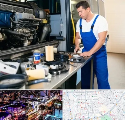 لوازم یدکی اتوبوس در منظریه رشت 