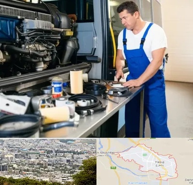 لوازم یدکی اتوبوس در یاسوج