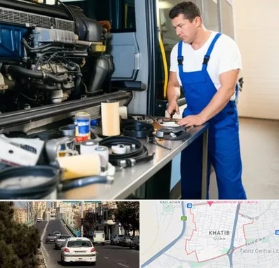 لوازم یدکی اتوبوس در خطیب تبریز 