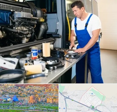 لوازم یدکی اتوبوس در رشدیه تبریز 